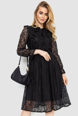 Ошатне плаття, колір чорний, 186R1959 186R1959 фото
