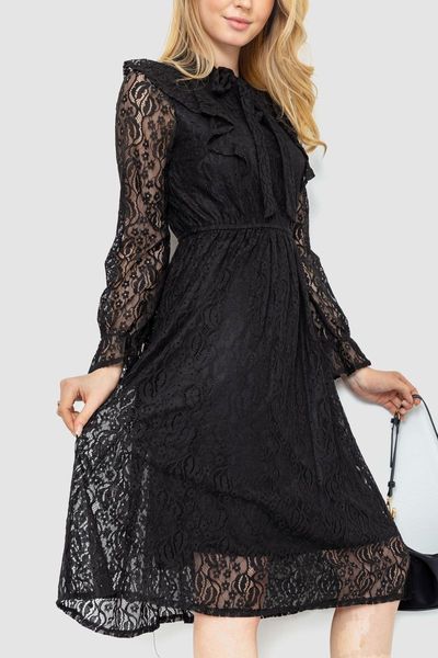 Платье нарядное, цвет черный, 186R1959 186R1959 фото