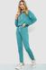 Спорт костюм жіночий однотонний, колір оливковий, 182R011-1 182R011-1 фото 3