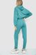 Спорт костюм жіночий однотонний, колір оливковий, 182R011-1 182R011-1 фото 4