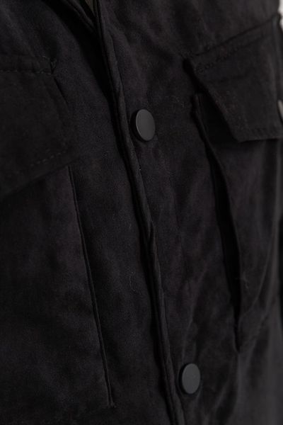 Ветровка мужская на кнопках, цвет черный, 131R3022-1 131R3022-1 фото