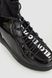 Туфли-сникерсы женские лаковые, цвет черный, 131RA80-1 131RA80-1 фото 6