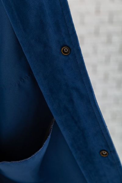 Ветровка мужская на кнопках, цвет синий, 131R3022-1 131R3022-1 фото