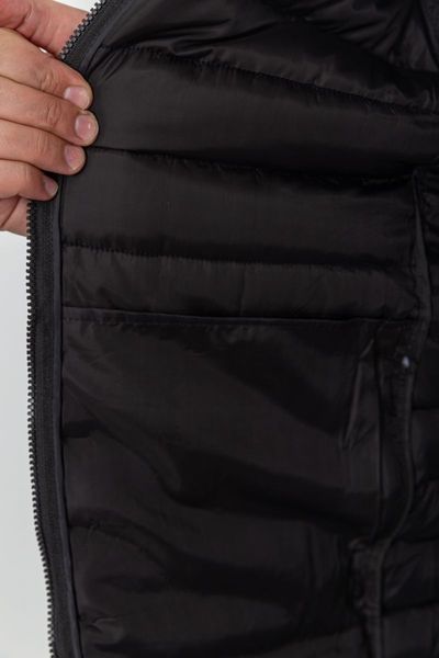 Куртка чоловіча демісезонна, колір чорний, 214R06 214R06 фото