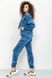 Спорт костюм жіночий велюровий, колір джинс, 177R022 177R022 фото 4