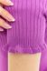 Топ жіночий ошатний в рубчик, колір фіолетовий, 204R020 204R020 фото 5