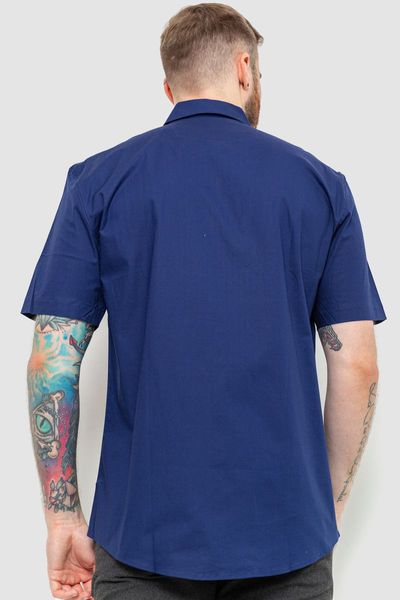 Рубашка мужская, цвет темно-синий, 214R7113 214R7113 фото