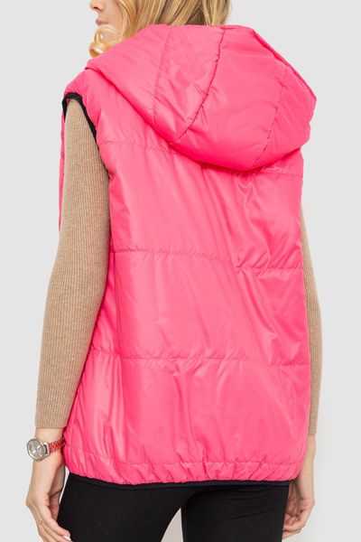 Жилетка жіноча з капюшоном, колір рожевий, 102R351 102R351 фото