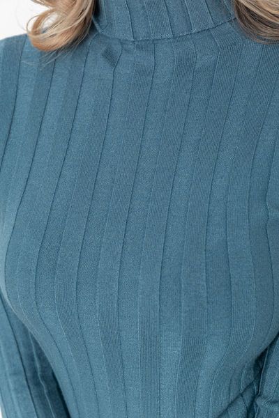 Гольф жіночий однотонний, колір джинс, 204R056 204R056 фото