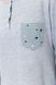 Піжама жіноча утеплена, колір сірий, 219R005-1 219R005-1 фото 6