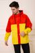 Куртка-ветровка мужская с капюшоном, цвет Красно-желтый, 131R069-12 131R069-12 фото 1