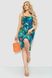 Сарафан женский с цветочным принтом, цвет петроль, 221R1932-5 221R1932-5 фото 2