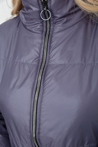 Куртка жіноча демісезонна, колір темно-бузковий, 244R1505 244R1505 фото