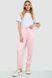 Спорт штани жіночі однотонні, колір світло-рожевий, 129RH019 129RH019 фото 2