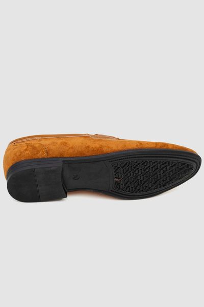 Туфлі чоловічі замша, колір коричневий, 243RGA6060-9 243RGA6060-9 фото