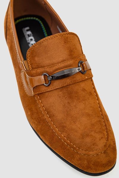 Туфлі чоловічі замша, колір коричневий, 243RGA6060-9 243RGA6060-9 фото