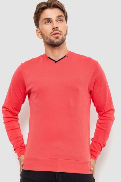 Пуловер чоловічий, колір кораловий, 235R22296 235R22296 фото