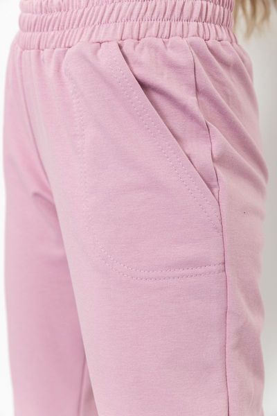 Спорт штани жіночі двонитка, колір пудровий, 226R030 226R030 фото