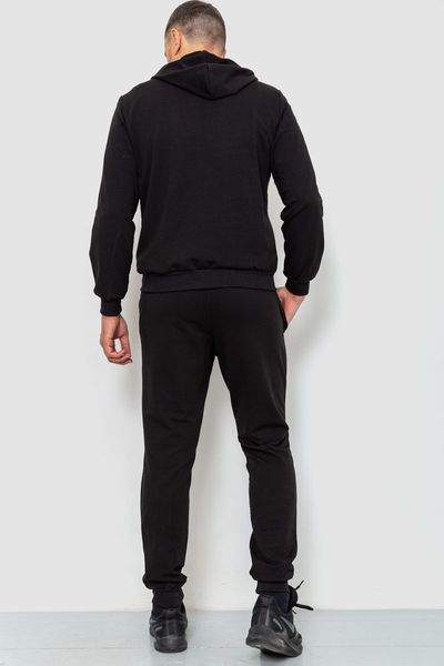 Спорт костюм мужской двухнитка, цвет черный, 119R200-1 119R200-1 фото