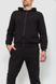 Спорт костюм мужской двухнитка, цвет черный, 119R200-1 119R200-1 фото 2