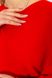 Кофта жіноча однотонна, колір червоний, 244R2034 244R2034 фото 5