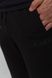 Спорт костюм чоловічий двонитка, колір чорний, 119R200-1 119R200-1 фото 6