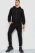 Спорт костюм мужской двухнитка, цвет черный, 119R200-1 119R200-1 фото 1