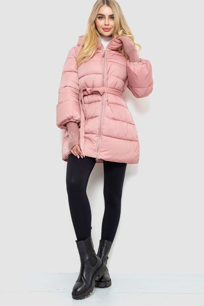 Куртка женская однотонная, цвет розовый, 131R5219 131R5219 фото