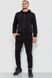 Спорт костюм чоловічий двонитка, колір чорний, 119R200-5 119R200-5 фото 1