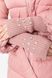 Куртка жіноча однотонна, колір рожевий, 131R5219 131R5219 фото 5