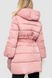 Куртка жіноча однотонна, колір рожевий, 131R5219 131R5219 фото 4
