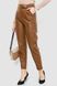Штани жіночі з екошкіри, колір коричневий, 186R5219 186R5219 фото 3